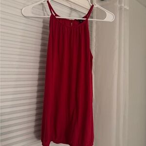 Express Vibrant Red Camisole Top